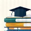Icon representing a library of online courses on communication topics.