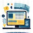 Icon representing flexible online learning across devices.